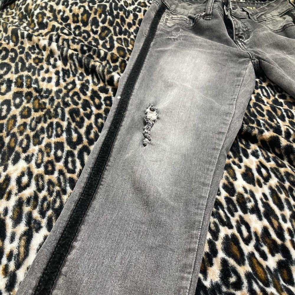 Black vintage jeans